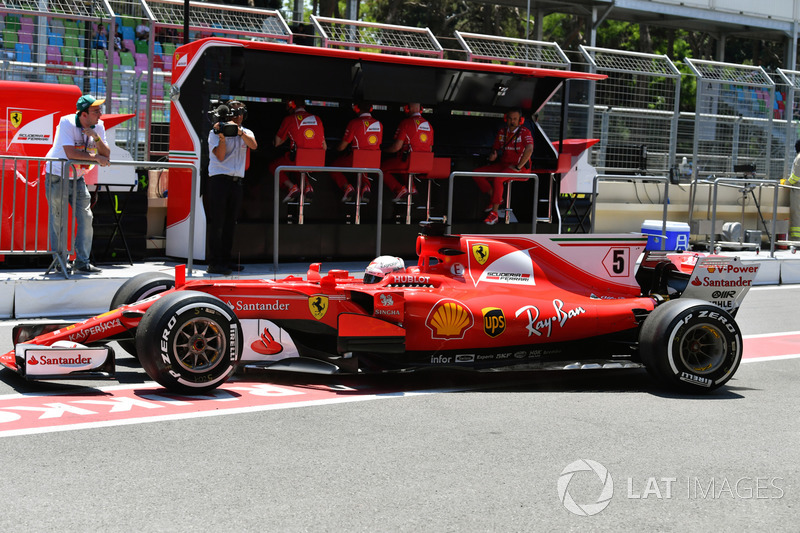 4. Sebastian Vettel, Ferrari SF70H