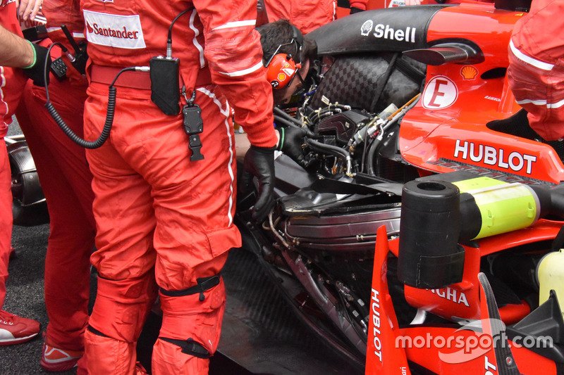 Kimi Raikkonen, Ferrari SF70H engine