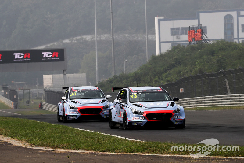 Alain Menu, BRC Racing Team, Hyundai i30 N TCR, Gabriele Tarquini, BRC Racing Team, Hyundai i30 N TCR