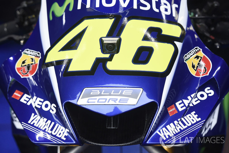 Rossi's bike, new fairing