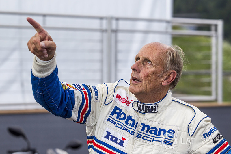 Hans-Joachim Stuck, lors de la parade des légendes