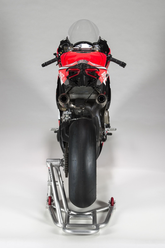 La moto de Marco Melandri, Ducati Team