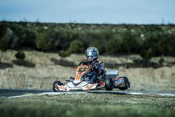 Carlos Sainz Jr., Scuderia Toro Rosso performs at the Karting Club Correcaminos in Recas