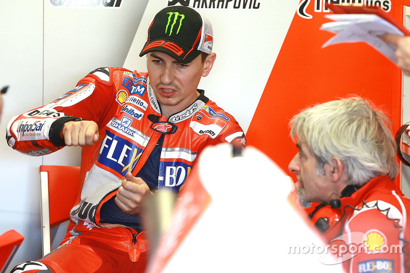 Jorge Lorenzo, Gigi Dall'Igna, Ducati Team