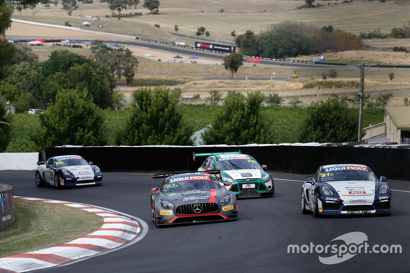 27. #41 Brookspeed, Porsche Cayman GT4 Clubsport MR (rechts im Bild)