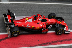 Kimi Raikkonen, Ferrari SF70H running sensor equipment