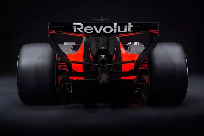 Audi F1 Team R26-kleurstelling
