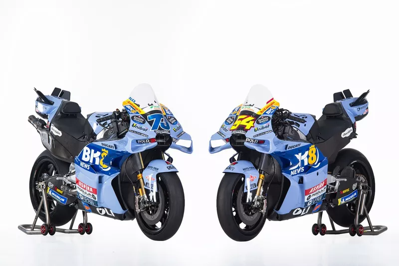 La livrée de Gresini Racing pour la saison 2026 du MotoGP