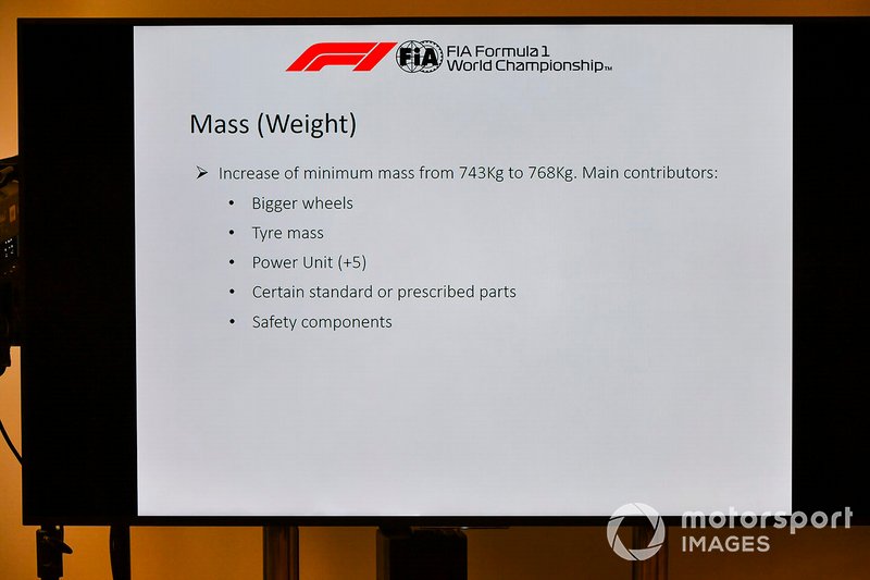 The 2021 Formula 1 technical regulations are unveiled in a press conference
