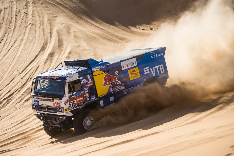 #516 Team KAMAZ Master: Anton Shibalov, Dmitrii Nikitin, Ivan Tatarinov