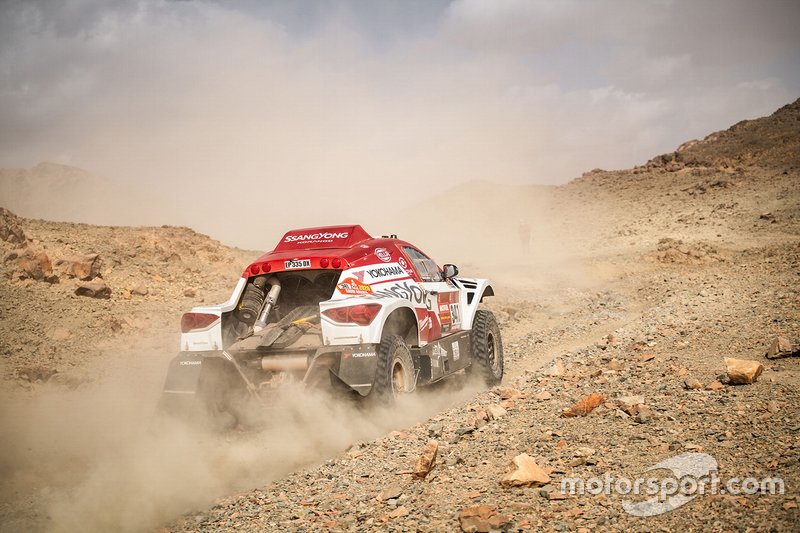 #341 Ssangyong Motorsport Koorando DKR: Oscar Fuertes Aldanondo, Diego Vallejo