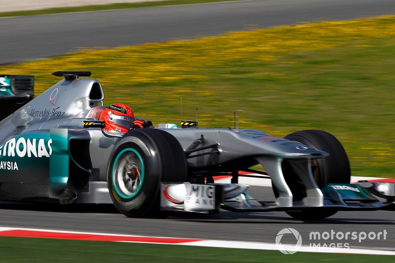 Michael Schumacher, Mercedes GP W02