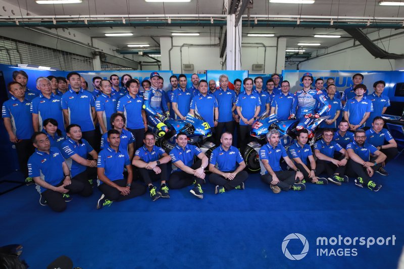 Joan Mir, Team Suzuki MotoGP, Alex Rins, Team Suzuki MotoGP, Suzuki team, Presentazione