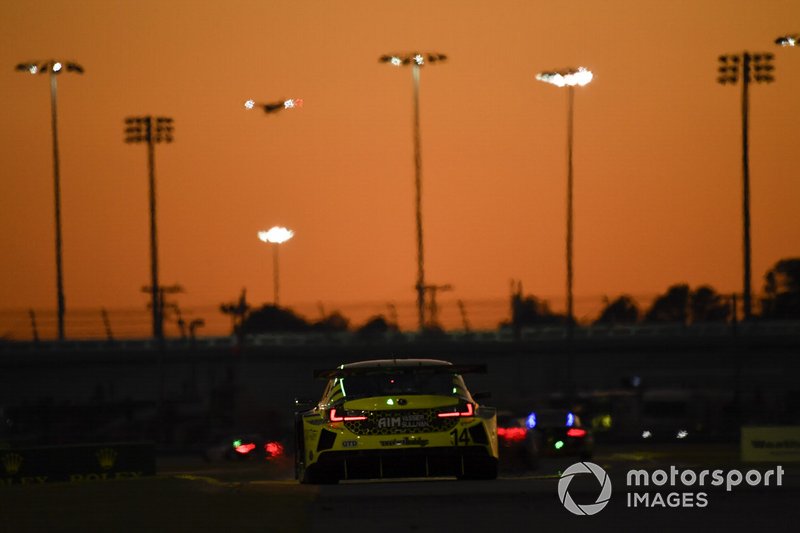 #14 AIM Vasser Sullivan Lexus RC-F GT3, GTD: Parker Chase, Jack Hawksworth, Michael De Quesada, Kyle Busch