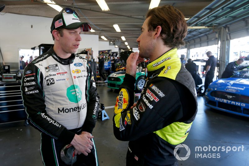 Ryan Blaney, Team Penske, Ford Mustang Menards / Peak Brad Keselowski, Team Penske, Ford Mustang MoneyLion
