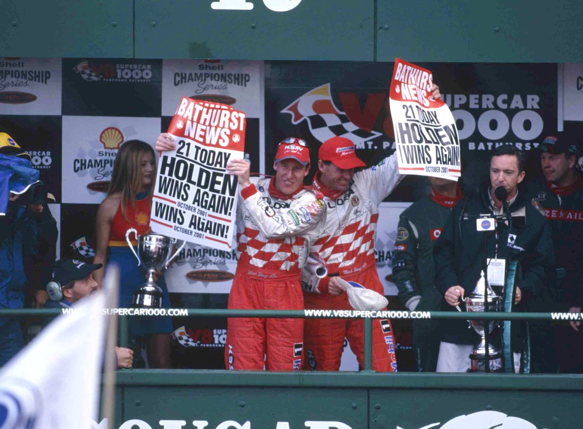 1. Mark Skaife, Tony Longhurst, Holden Racing Team
