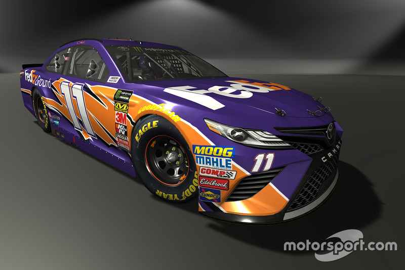 Denny Hamlin, Joe Gibbs Racing, Toyota Camry - NASCAR Heat 3 skin