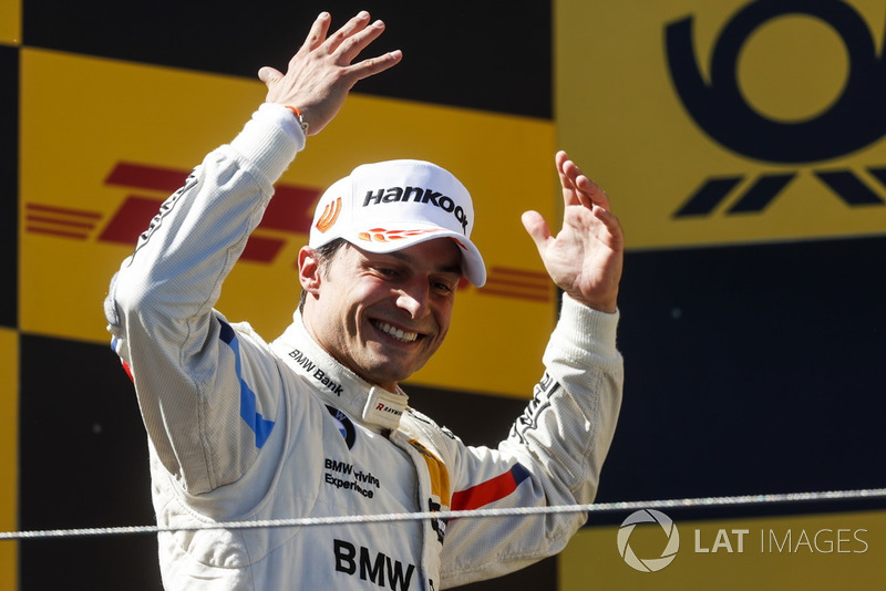 Podium: Second place Bruno Spengler, BMW Team RBM