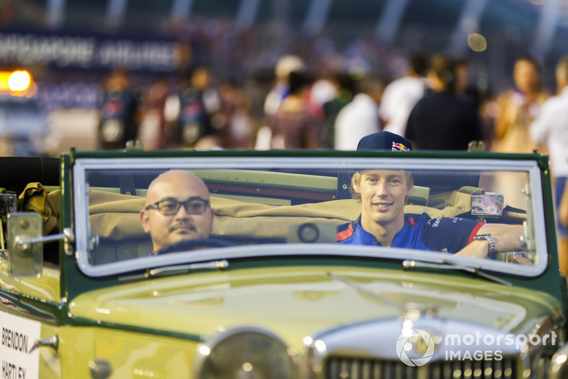 Versenyzői parádé Szingapúrból - F1 2018
