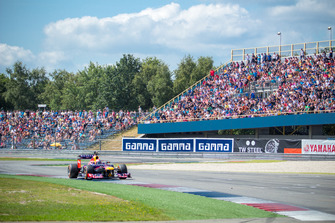 Buemi in actie tijdens de Gamma Racing Day 2014