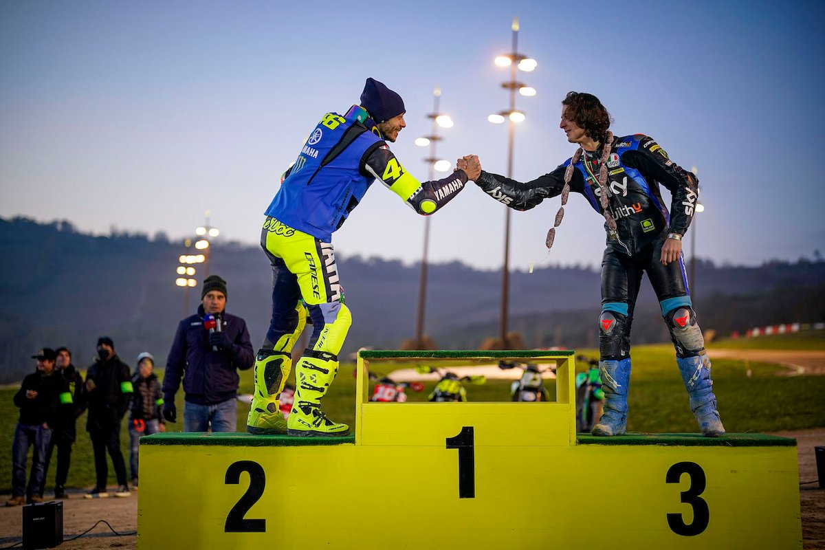 Valentino Rossi e Elia Bartolini
