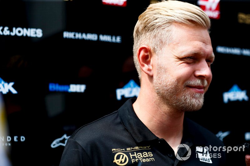 Kevin Magnussen, Haas F1 parle aux médias
