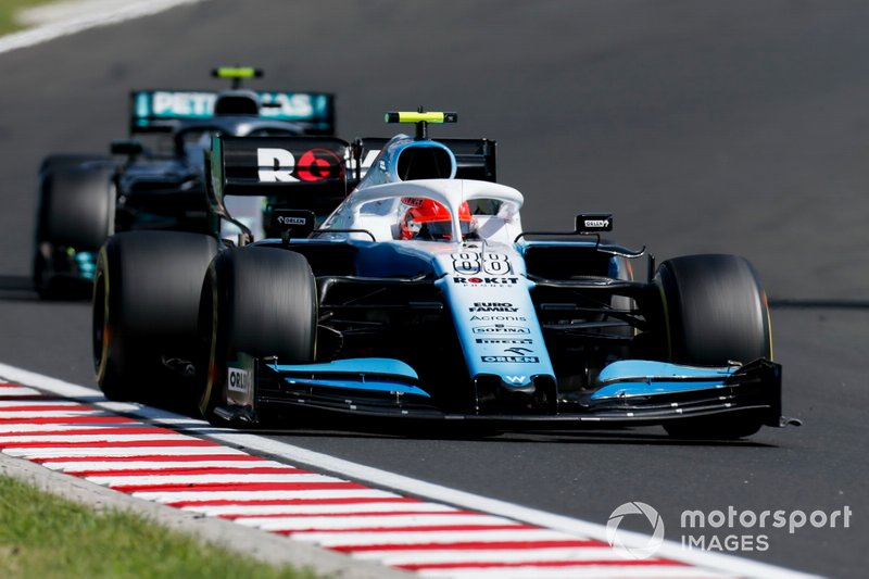 Robert Kubica, Williams FW42, Valtteri Bottas, Mercedes AMG W10