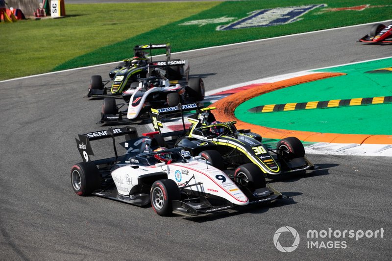 Raoul Hyman, Sauber Junior Team by Charouz e Felipe Drugovich, Carlin Buzz Racing