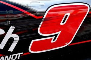 Noah Gragson, JR Motorsports, Chevrolet Camaro Switch scrapes the wall