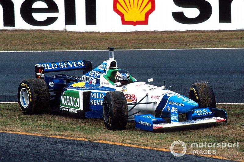 Gerhard Berger, Benetton, al GP del Giappone del 1996
