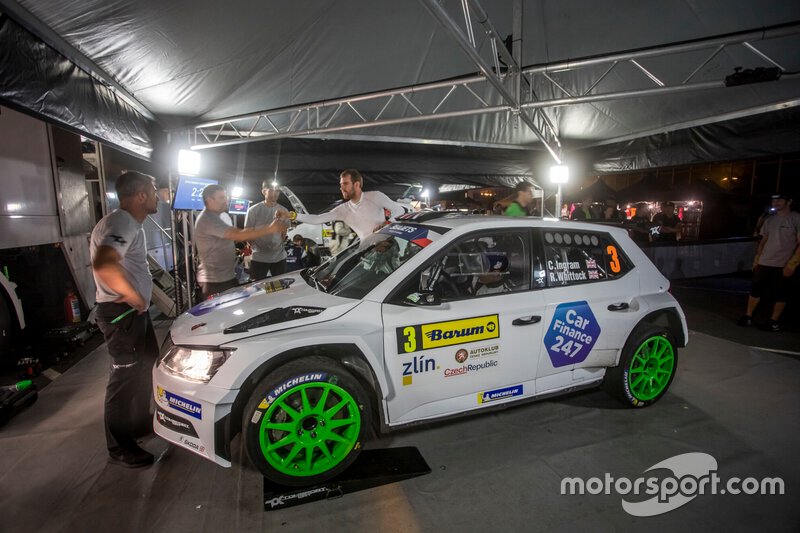 Chris Ingram, Ross Whittock, Skoda Fabia R5, Barum Czech Rally Zlin, FIA ERC