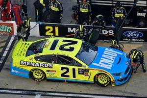  Paul Menard, Wood Brothers Racing, Ford Mustang Menards / Knauf