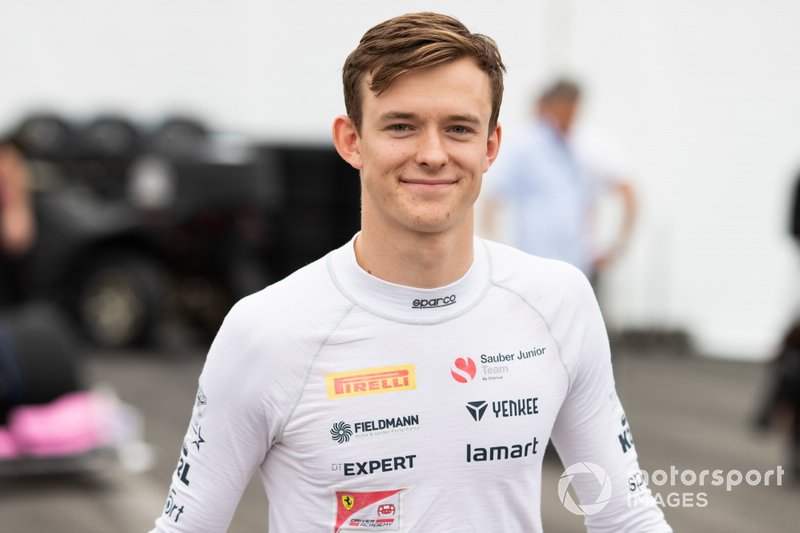 Callum Ilott, Sauber Junior Team by Charouz
