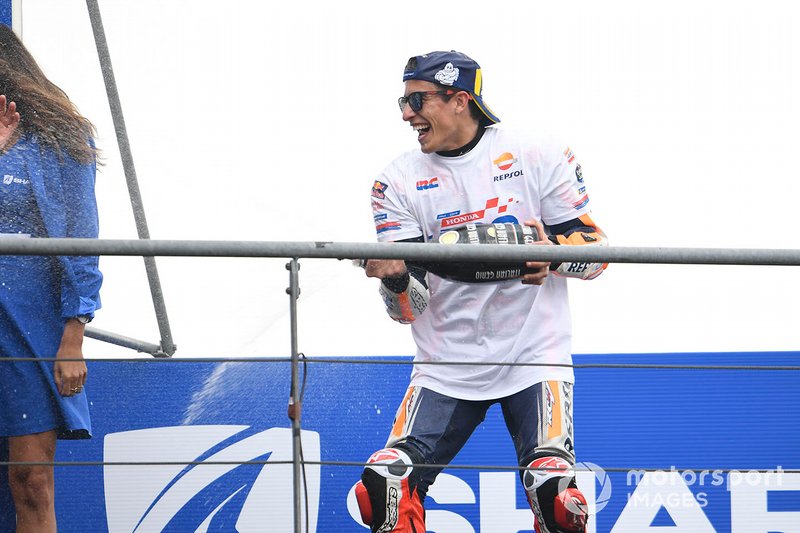 Podio: ganador, Marc Marquez, Repsol Honda Team