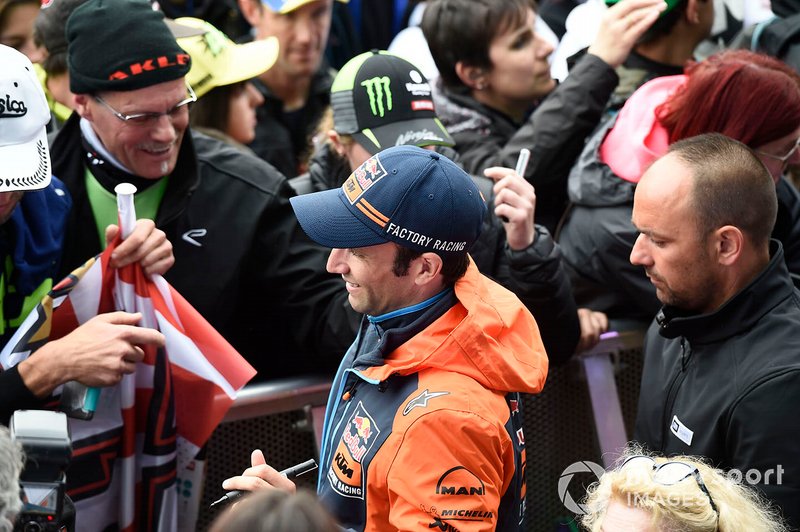 Johann Zarco, Red Bull KTM Factory Racing with fans