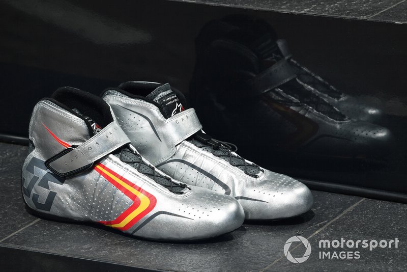 Botas únicas Alpine Stars de Carlos Sainz Jr., McLaren