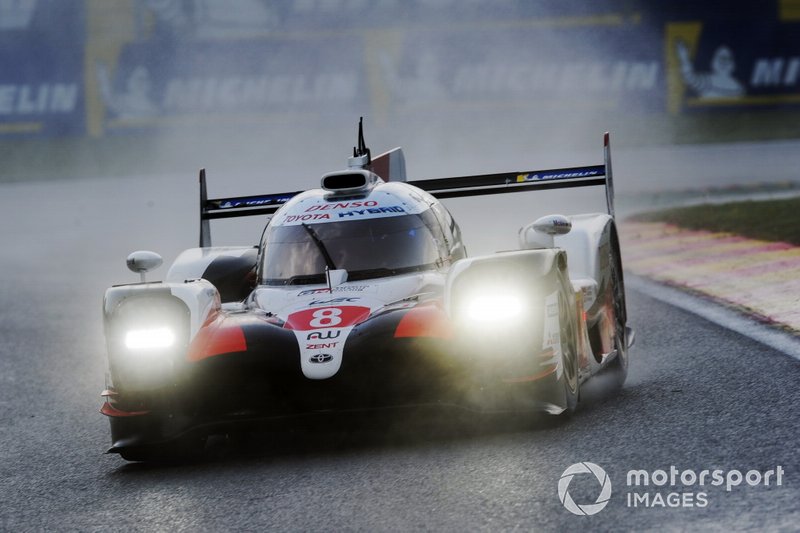 #8 Toyota Gazoo Racing Toyota TS050: Sébastien Buemi, Kazuki Nakajima, Fernando Alonso