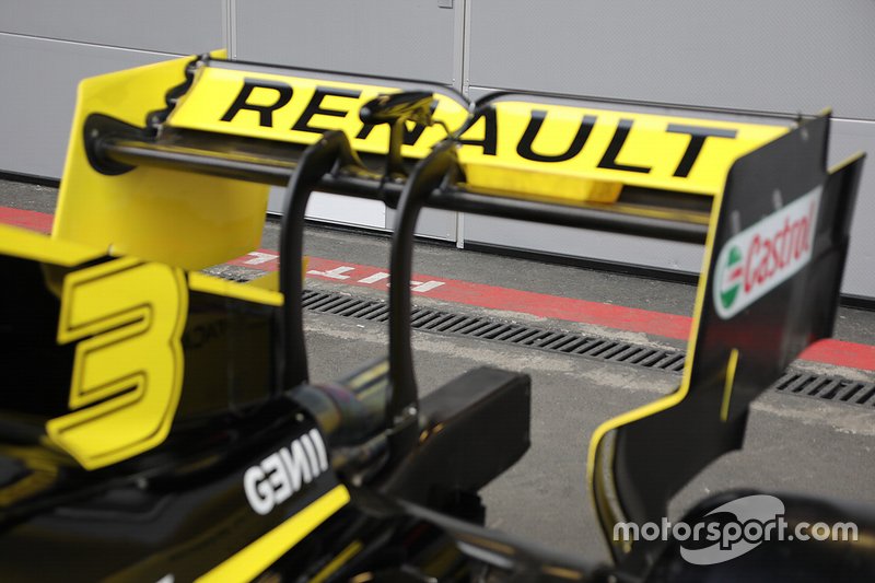 Detalle técnico del equipo Renault F1 Team