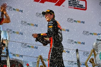 Yarış galibi Max Verstappen, Red Bull Racing