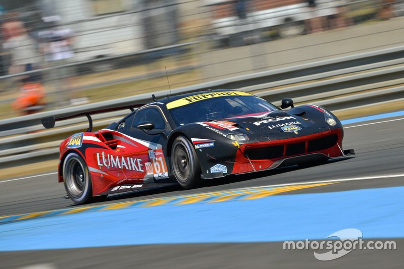 GTE-Am: #61 Clearwater Racing, Ferrari 488 GTE