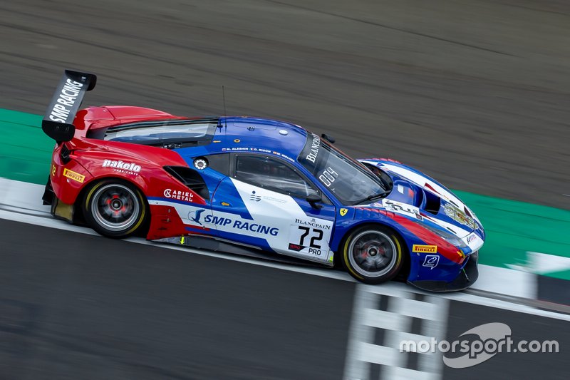 #72 SMP Racing Ferrari 488 GT3: Mikhail Aleshin, Miguel Molina, Davide Rigon