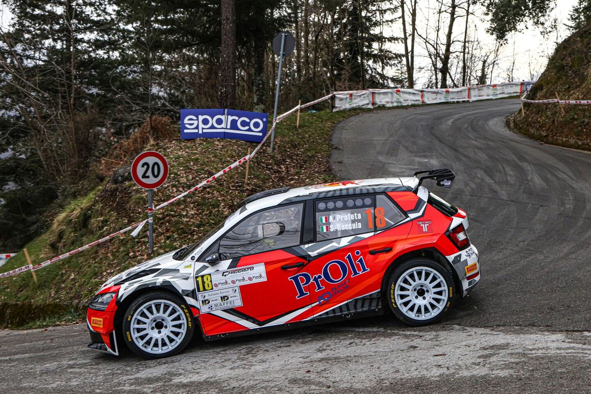 Alessio Profeta, Sergio Raccuia, Island Motorsport, Skoda Fabia Rally2 Evo