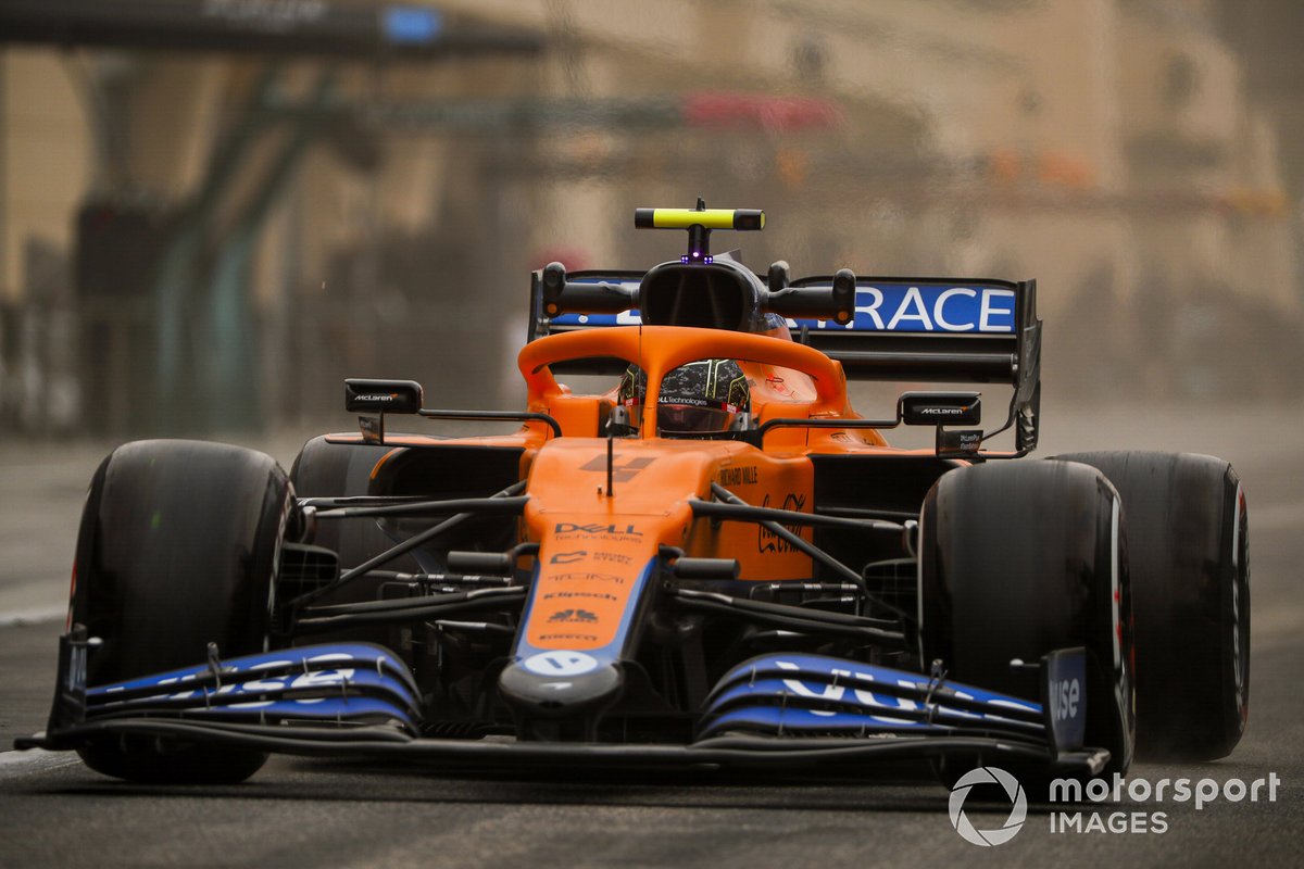 16. Lando Norris, McLaren MCL35M: 154 vueltas (833,448 km)