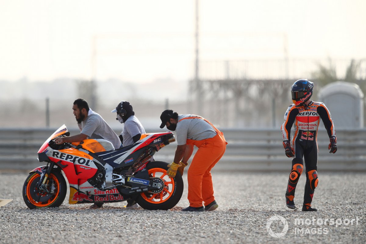 Caída de Pol Espargaro, Repsol Honda
