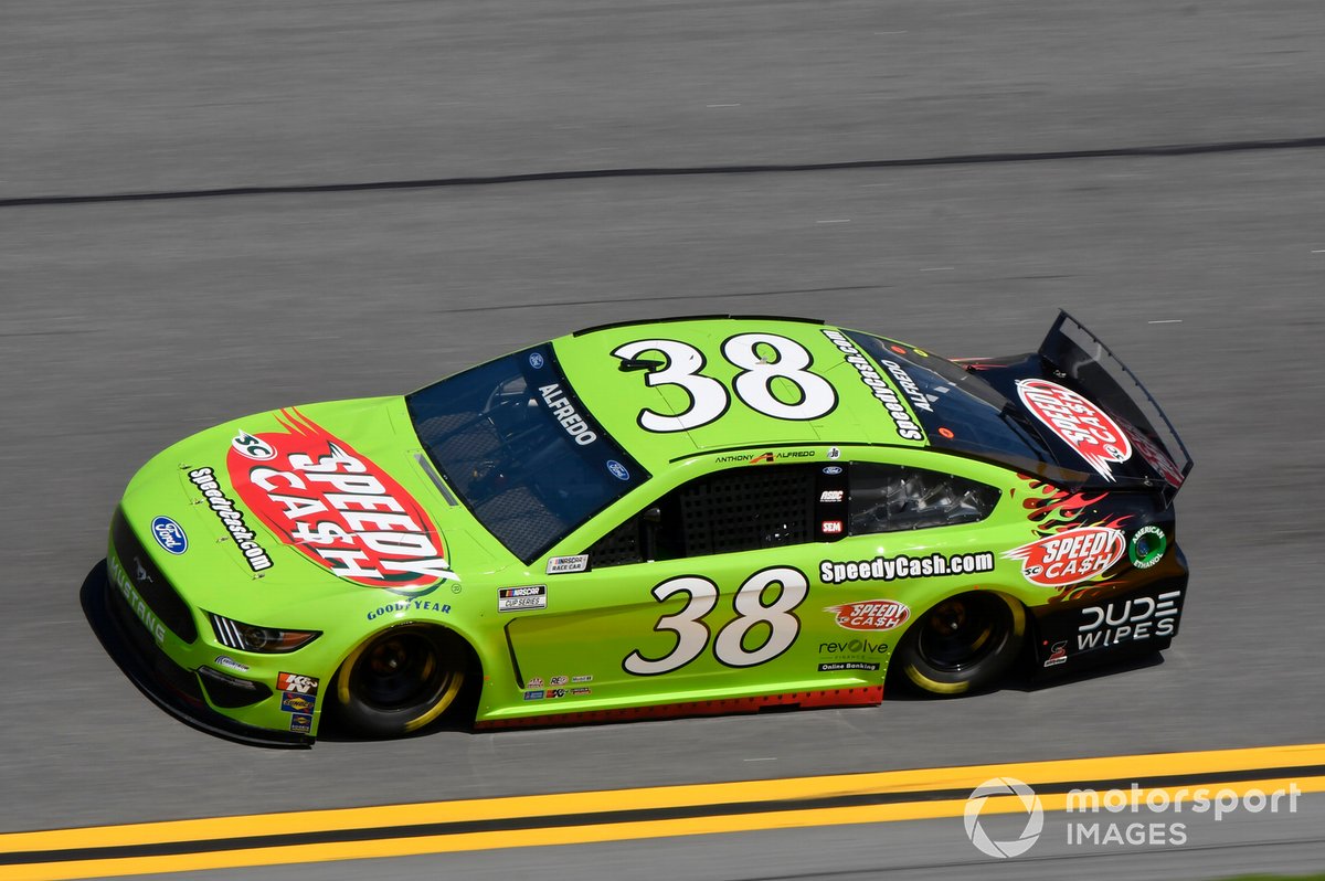 #38: Anthony Alfredo, Front Row Motorsports, Ford Mustang