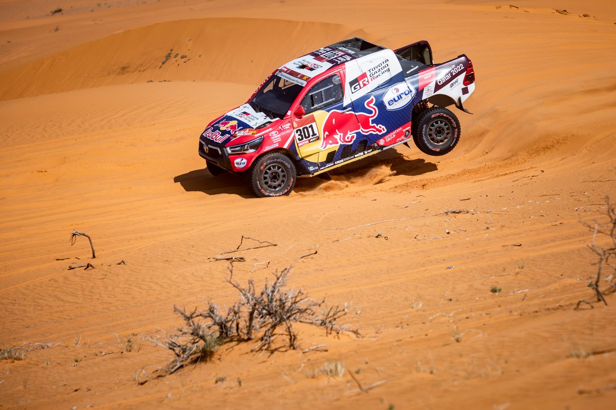 #301 Toyota Gazoo Racing: Nasser Al-Attiyah, Matthieu Baumel
