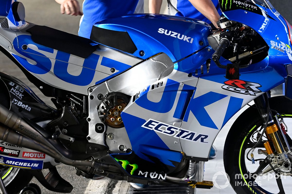 Bike detail, Team Suzuki MotoGP