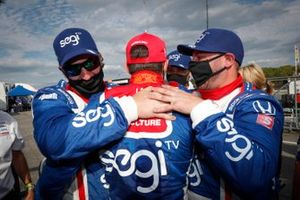 Race winner Alex Palou, Chip Ganassi Racing Honda