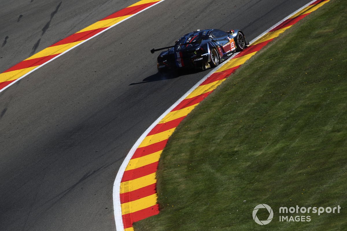 #83 AF Corse Ferrari 488 GTE EVO: Francois Perrodo, Nicklas Nielsen, Alessio Rovera