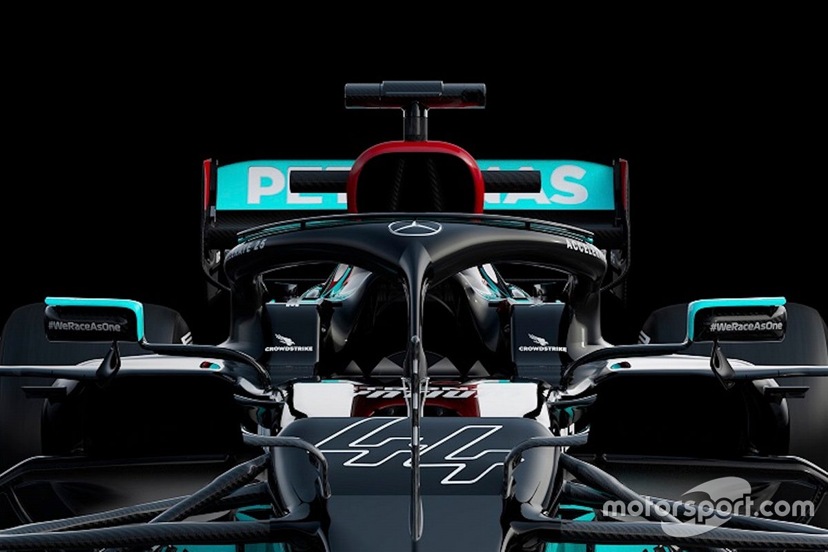 Detalle del Mercedes AMG F1 W12